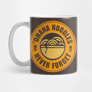 Ohana Noodles Never Forget Mug